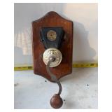vintage HOMCO Coffee Mill Wall Plaque.