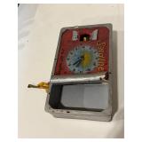 sardine tin wall clock