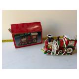 Christmas train decor