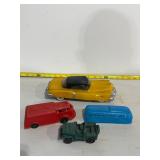 Group of toy cars