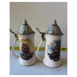 McCoy sailing ship steins