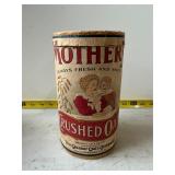 Mother's Crushed Oats cardboard canister