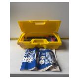 Erector set in yellow case