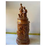 vintage German ceramic beer stein
