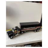 Nylint Overnight Express pressed steel semi-truck.