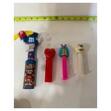 M&M & pez dispensers