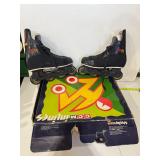 vintage black CCM RH75 roller hockey skates sz 10