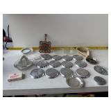 Vintage items and coasters