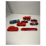 Vintage toy vehicle collection