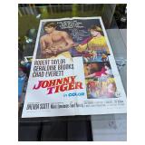 1966 'Johnny Tiger' one-sheet movie poster
