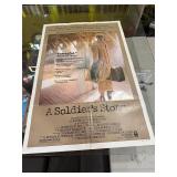 1984 one-sheet movie poster of A Soldier's Story