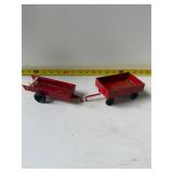 Ertl farm wagon, manure spreader