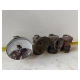 Auto-Lite miner's carbide lamps