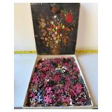 Vintage floral puzzle