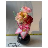 Fiber optic flower decor