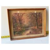reproduction print of 'October Morn