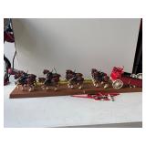 Budweiser Clydesdale plastic model