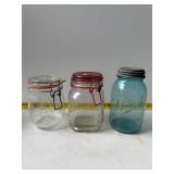 Ball blue jar and ez seal jars