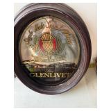 Glenlivet Single Malt Scotch Whisky bar mirror