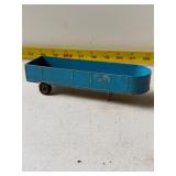 vintage Ralstoy blue utility trailer metal