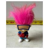 1993 Burger King 'Kid Vid' Troll doll toy.