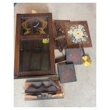 Vintage clock parts