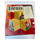 1959 Whitman '3 Picture Puzzle'  Complete