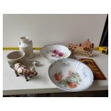 rustic and floral-themed items