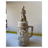 vintage ceramic beer stein