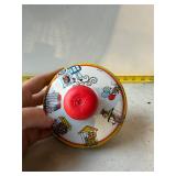 Ohio Art tin metal toy spinner