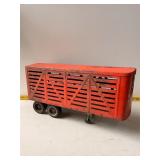 TONKA Livestock Trailer Pressed Steel Wooden Bed