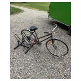 Vintage Ross, bicycle with double bike stand