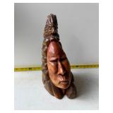 Thomas B Maracle Hand carved stone sculpture