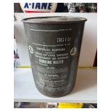 Office of Civil Defense drinking water container