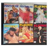 Playboy & Penthouse Magazines