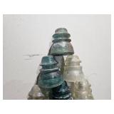 One Dozen Glass Insulators