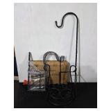 Shepard Hooks and Plantstand