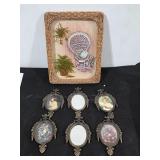 Ornate Metal Picture Frames & Misc. Picture