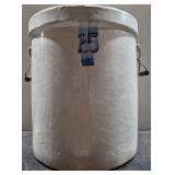 15gal Ruckel's Stoneware Crock w/wire bails