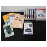 Blood Pressure Cuff, Gate Belt, & Books