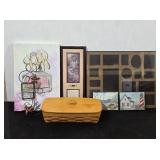 Longaberger Basket, Pictures, and Frame