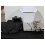 DVD Player w/Remote, Alarm Clock, Gel Seats