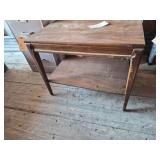 Mid Century Modern Two Tier End Table