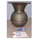 Union Pacific Brass Spitoon