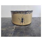 Robinson Ransbottom, Blue Wheat, Spongeware Crock
