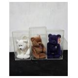Beanie Babies x3 (Only 1 has Ear Tag)