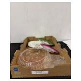 Misc. Decorative Glass Plates/Dishes