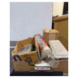 Gas Valve Kit, Nails, Toilet Seat, Sheeting