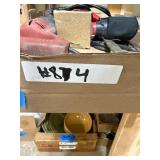 Palm Sander, Right Angle Drill, Hack Saw & Misc.