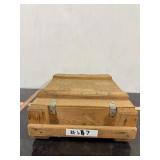 Wooden Military Crate